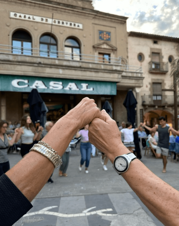 Sardanes a la Plaça Santa&nbsp;Anna